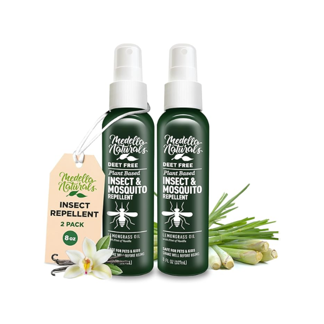 Medella Naturals Plant Based, DEET Free Insect & Mosquito Repellent (8oz. - 2 PACK)®