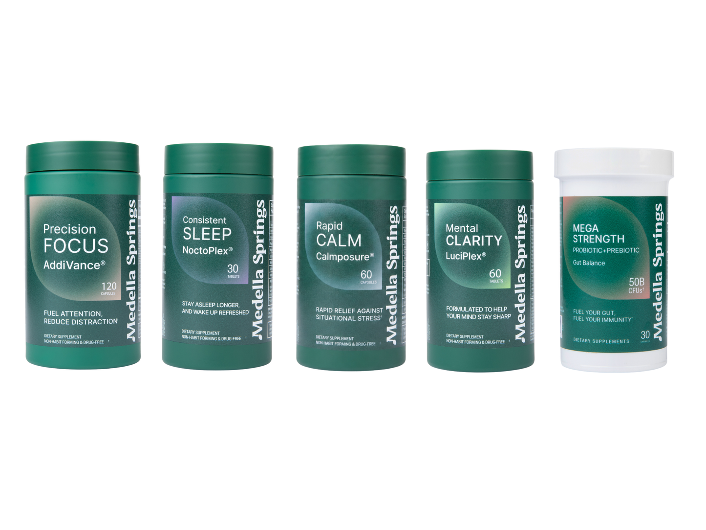 AddiVance® + NoctoPlex® + Calmposure® + LuciPlex® + Probiotic (Mega)