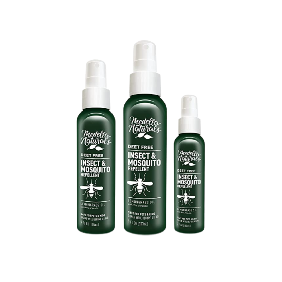 Medella Naturals Plant Based, DEET Free Insect & Mosquito Repellent (Travel Pack)®