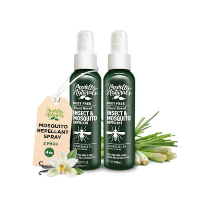 Medella Naturals Plant Based, DEET Free Insect & Mosquito Repellent (4oz. - 2 PACK)®