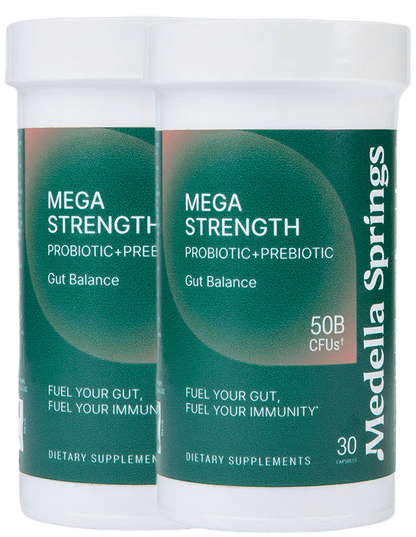 Mega-Strength Probiotic + Prebiotic Fiber®
