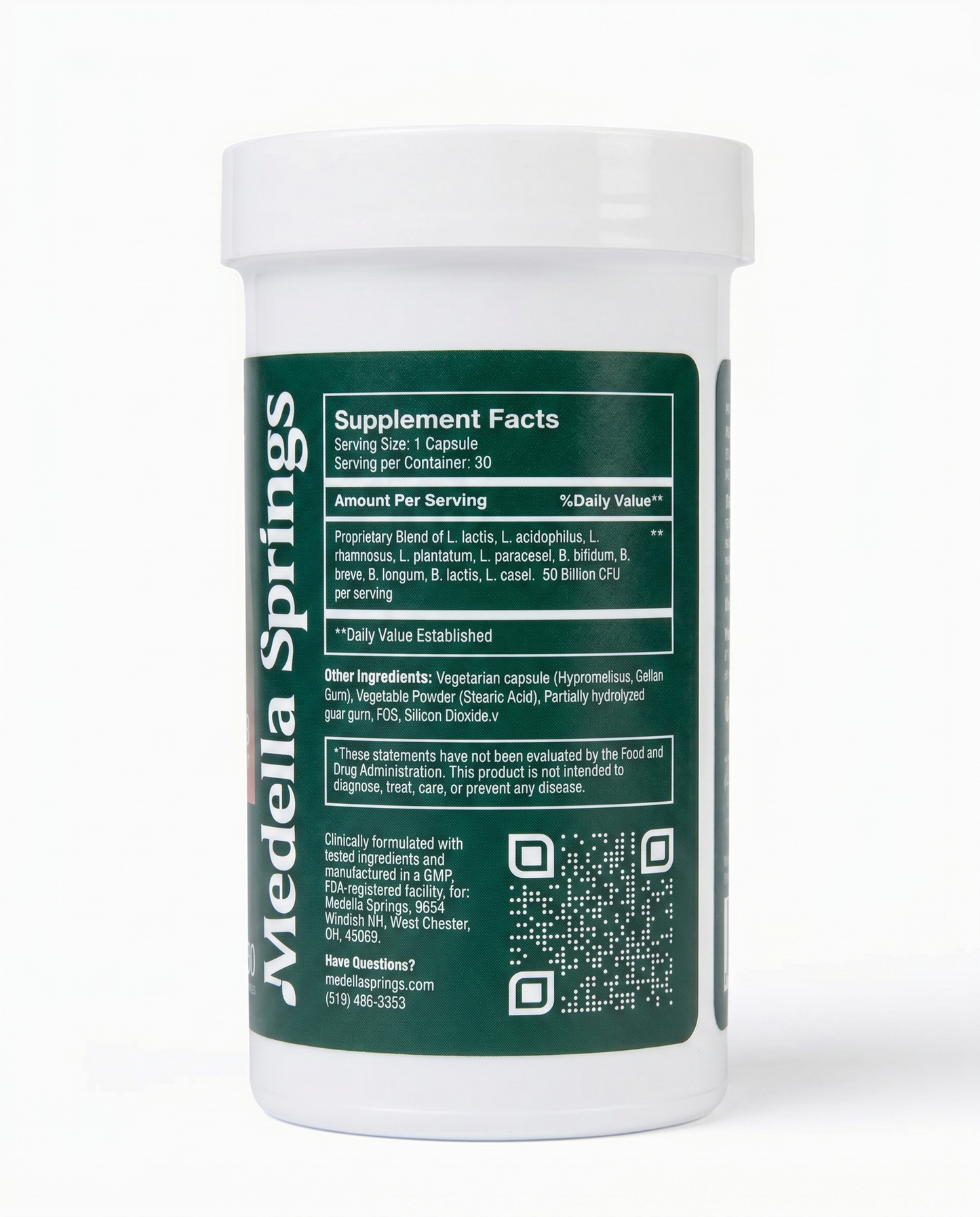 Mega-Strength Probiotic + Prebiotic Fiber®