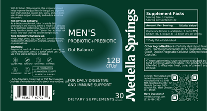 Men's Probiotic + Prebiotic Fiber®