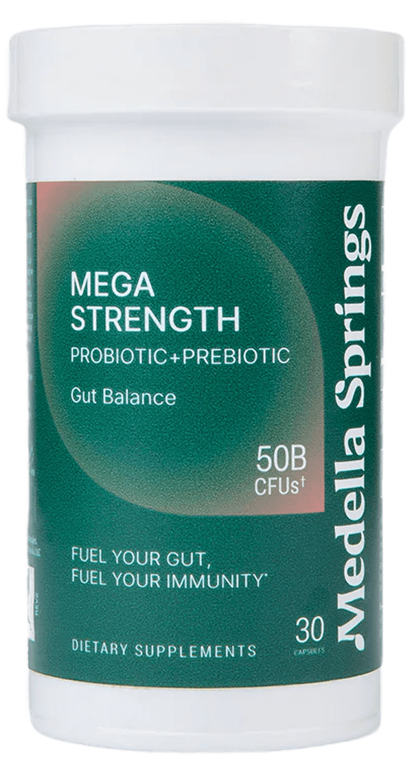 Mega-Strength Probiotic + Prebiotic Fiber® – Medella Springs