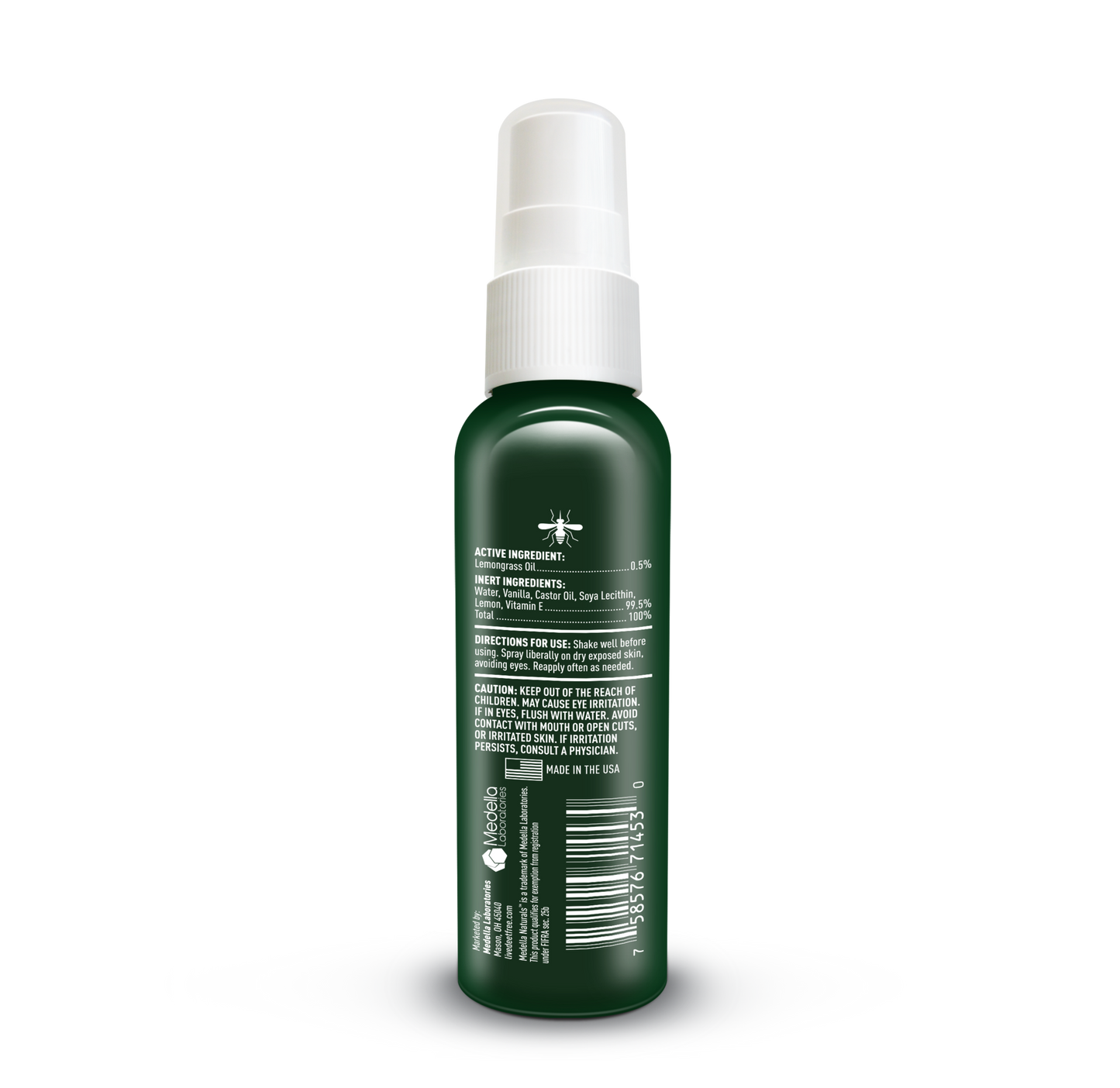 Medella Naturals Plant Based, DEET Free Insect & Mosquito Repellent (2oz. - 3 PACK)®